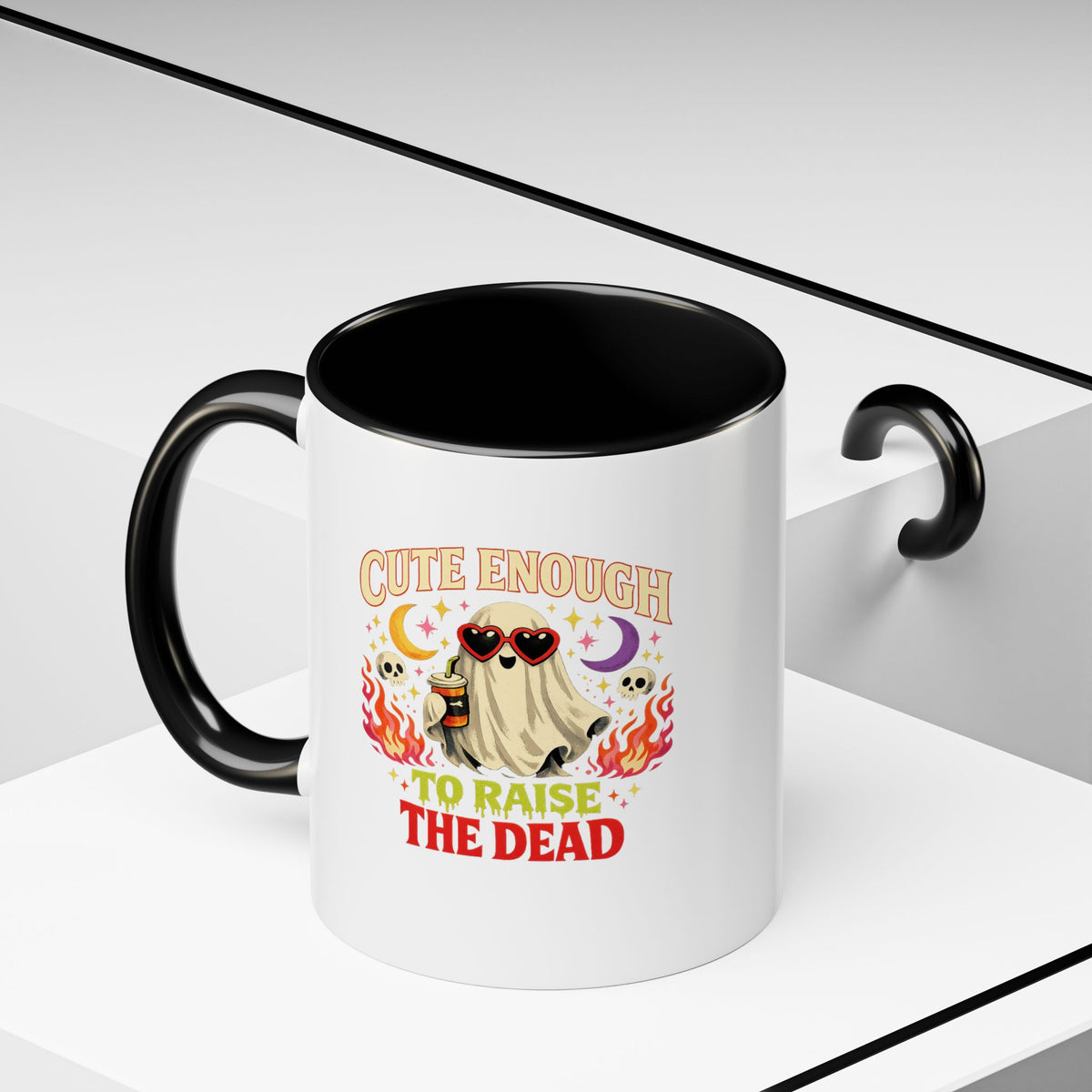 Halloween  Cute Enough Accent Coffee Mug