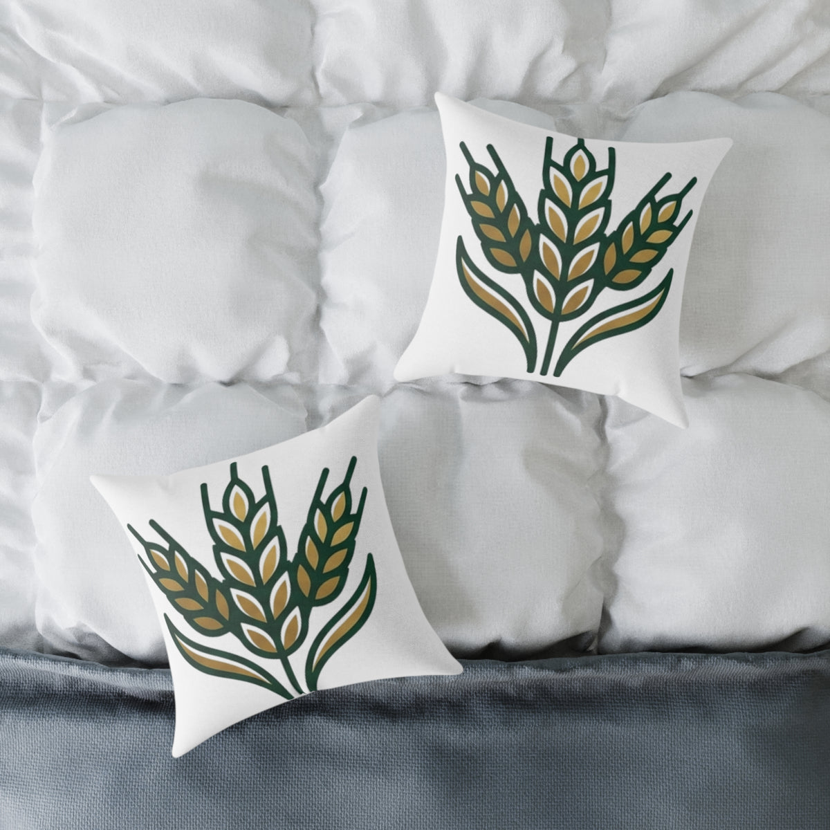 Virgo Zodiac Astrological Square Poly Canvas Pillow