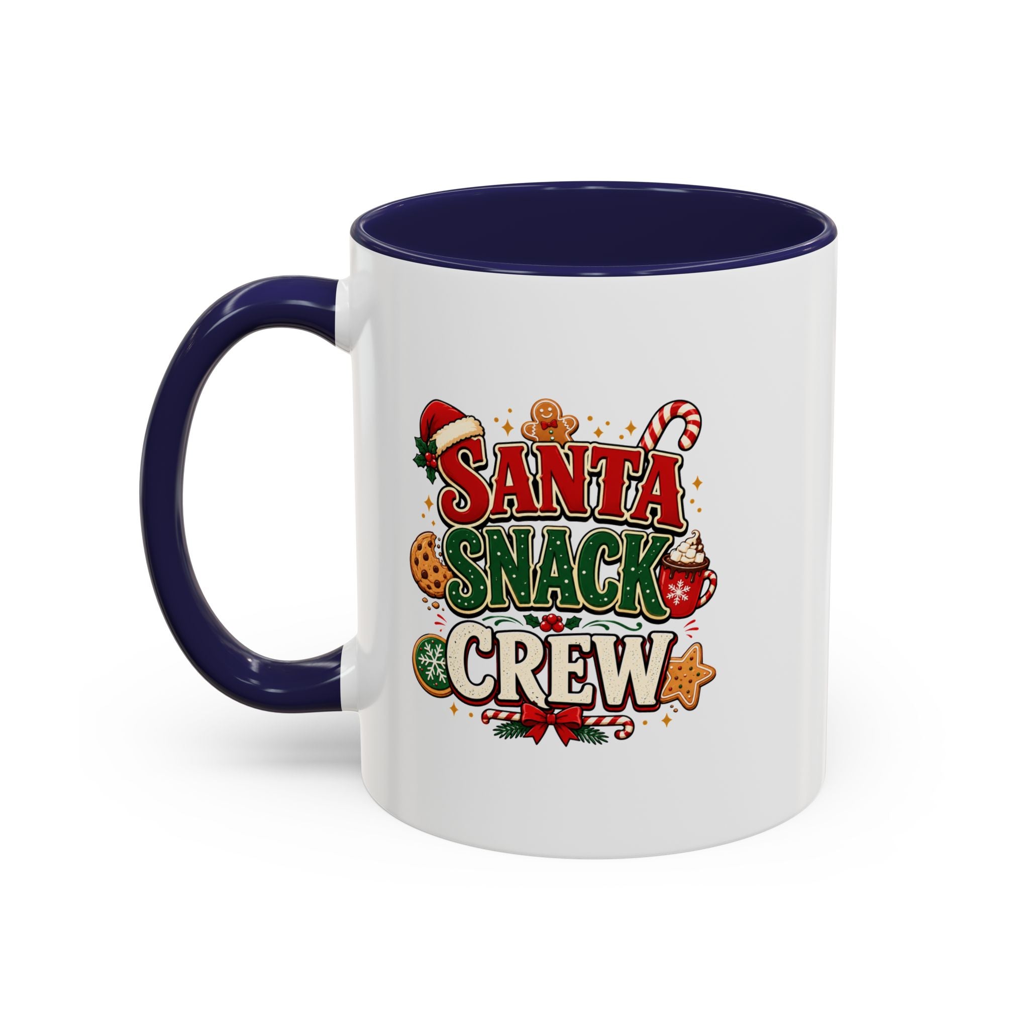 Santa Snack Crew Coffee Mug