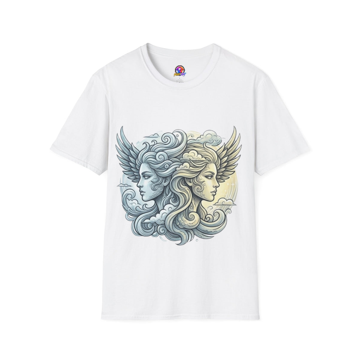 Gemini Zodiac Unisex Softstyle T-Shirt