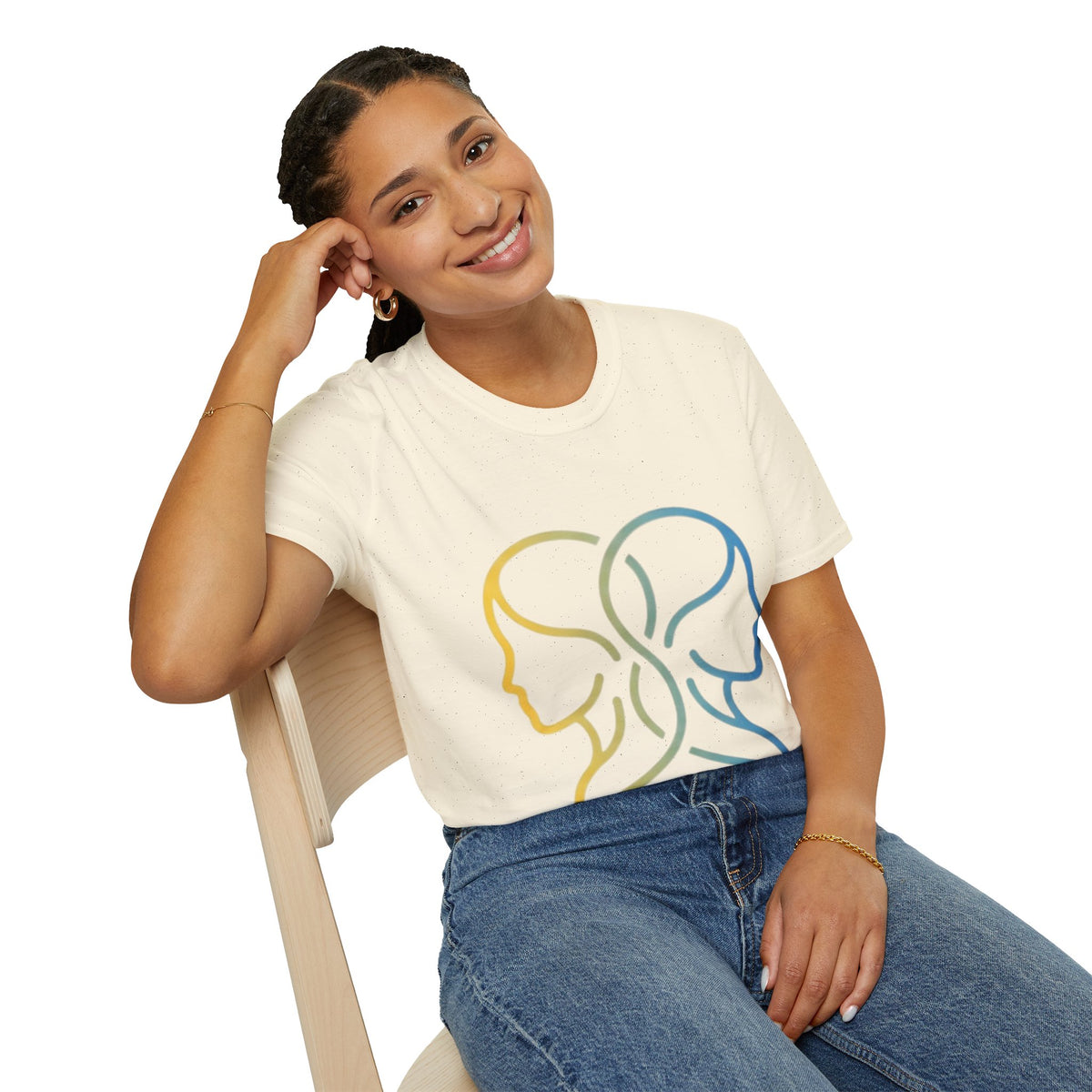 Gemini Zodiac Unisex Softstyle T-Shirt