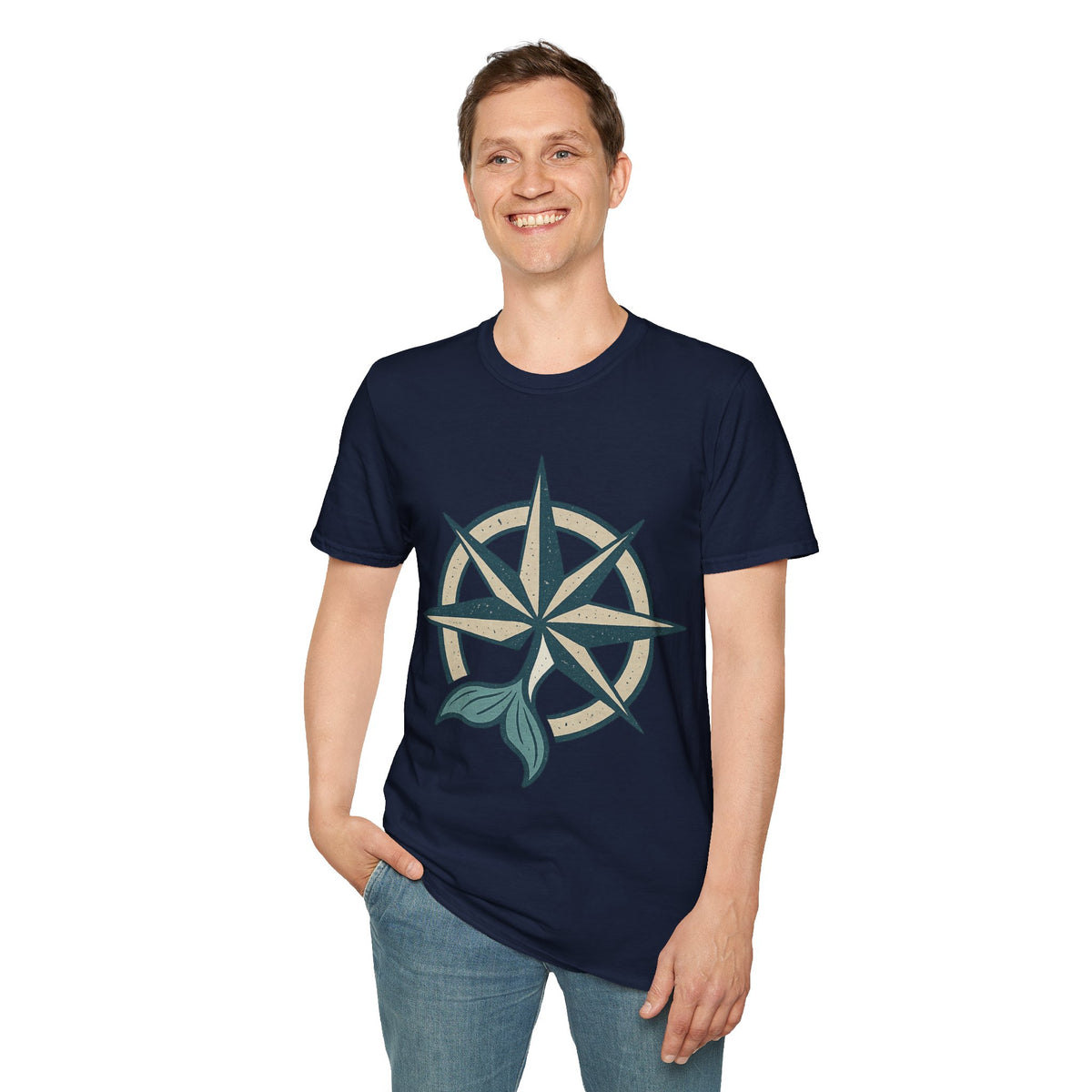 Compass Rose T-Shirt — Nautical Travel Graphic Tee - Trending Now - September 2026