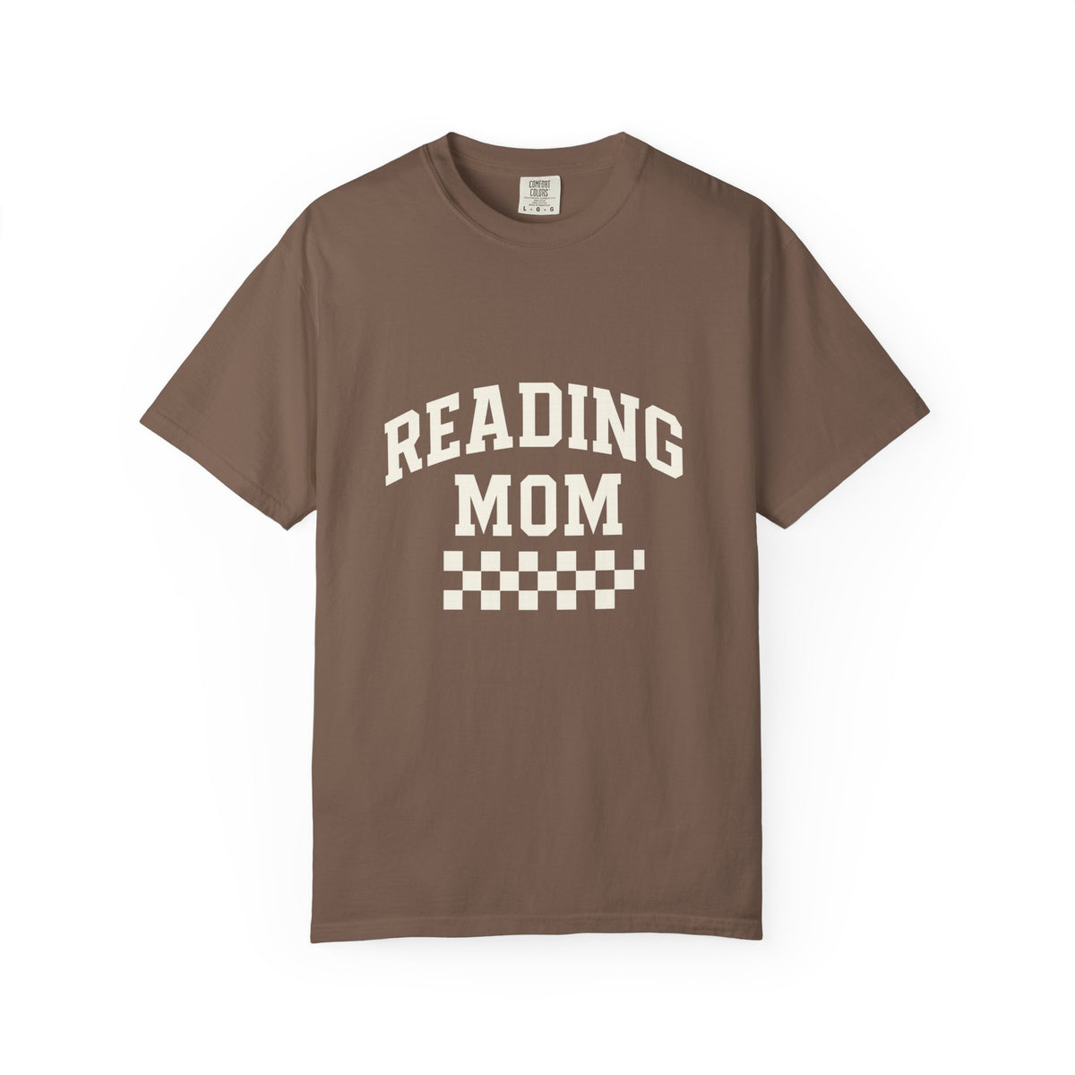 Reading Mom T-Shirt — Vintage Checkbook Style Graphic Tee for Book-Loving Moms - Trending Now - October 2026