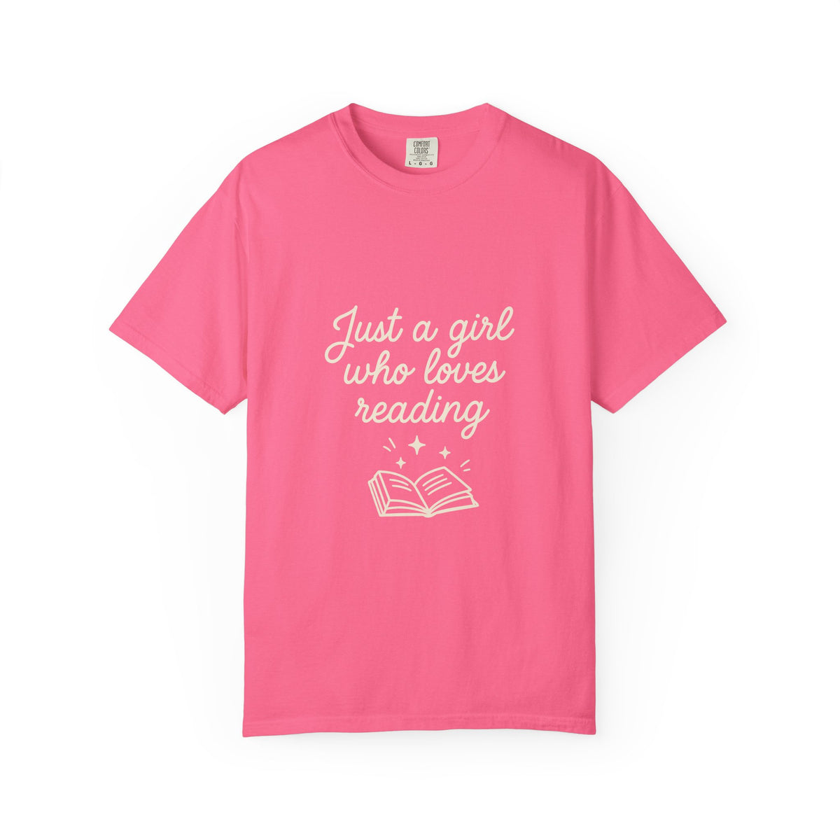 Reading Lover T‑Shirt — "Just a Girl Who Loves Reading" Graphic Tee - Trending Now - October 2026