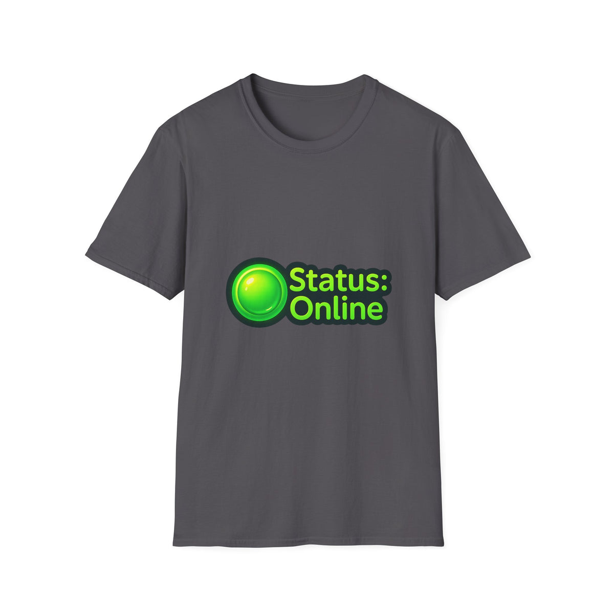 Status Online T-Shirt — Green Online Status Icon Tee - Trending Now - October 2026