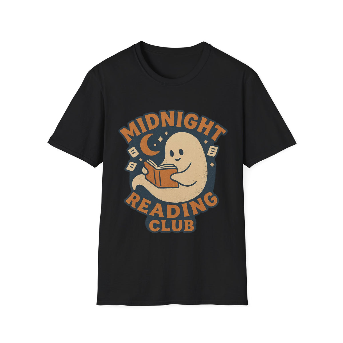 Midnight Reading Club T-Shirt — Cute Ghost Booklover Tee - Trending Now - August 2026