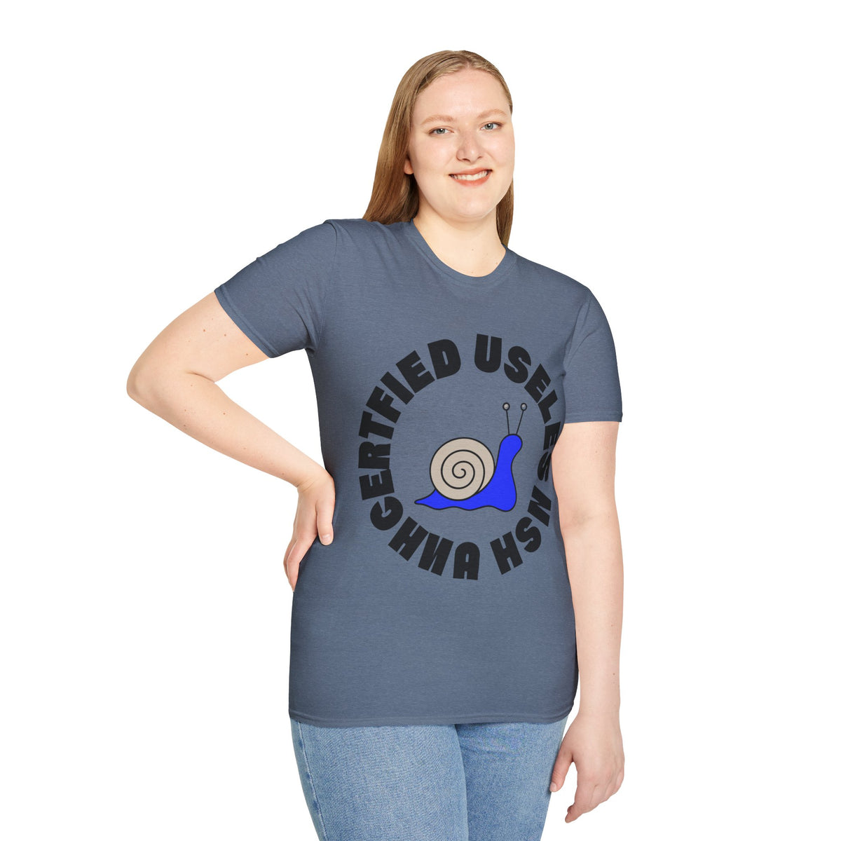 Certified Useless Snail T-Shirt — Funny Cute Graphic Tee for Sarcastic Gifts - Trending Now - August 2026