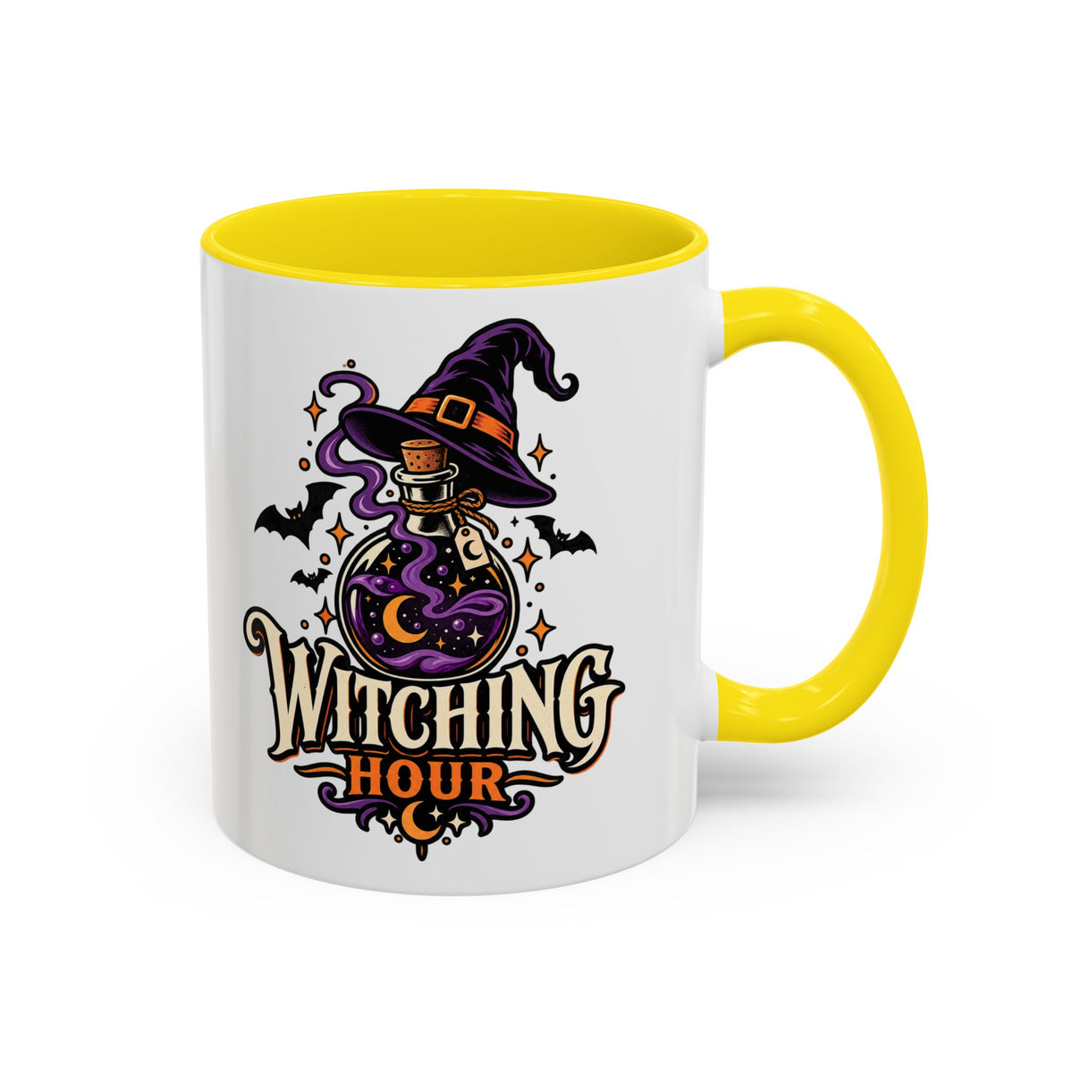 Witching Hour Coffee Mug — Halloween Witch Potion Accent Mug (11/15oz)