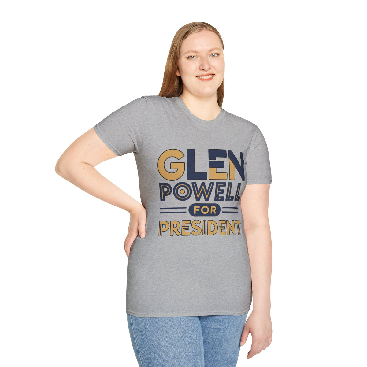 Glen Powell for President T‑Shirt - Trending Now - August 2026