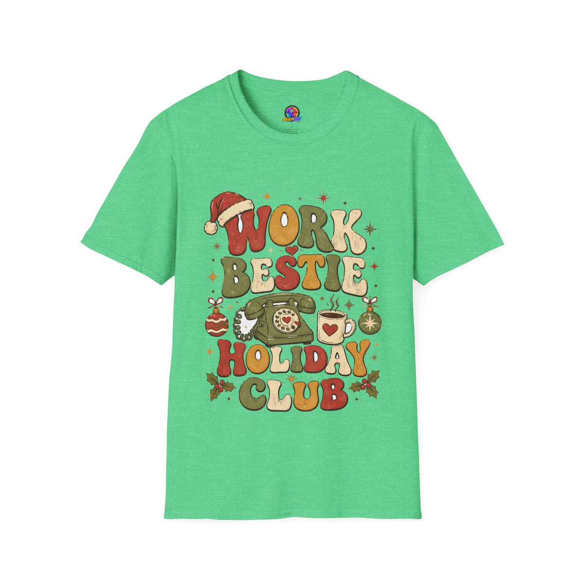 Work Bestie Holiday Club T-Shirt