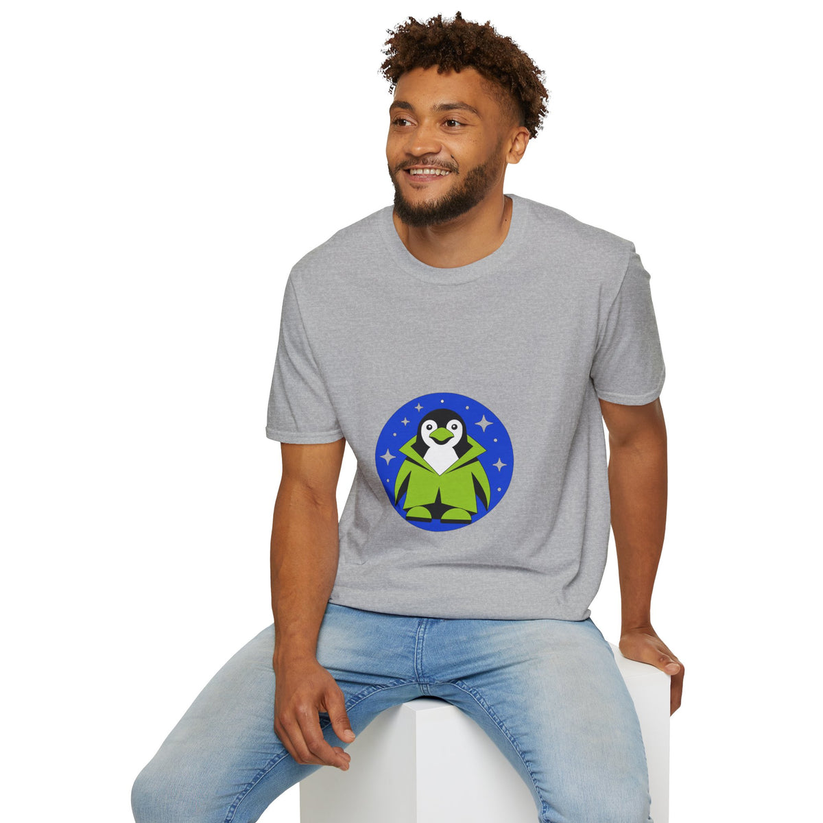 Penguin Night Sky T-Shirt — Cute Starry Penguin Graphic Tee - Trending Now - September 2026