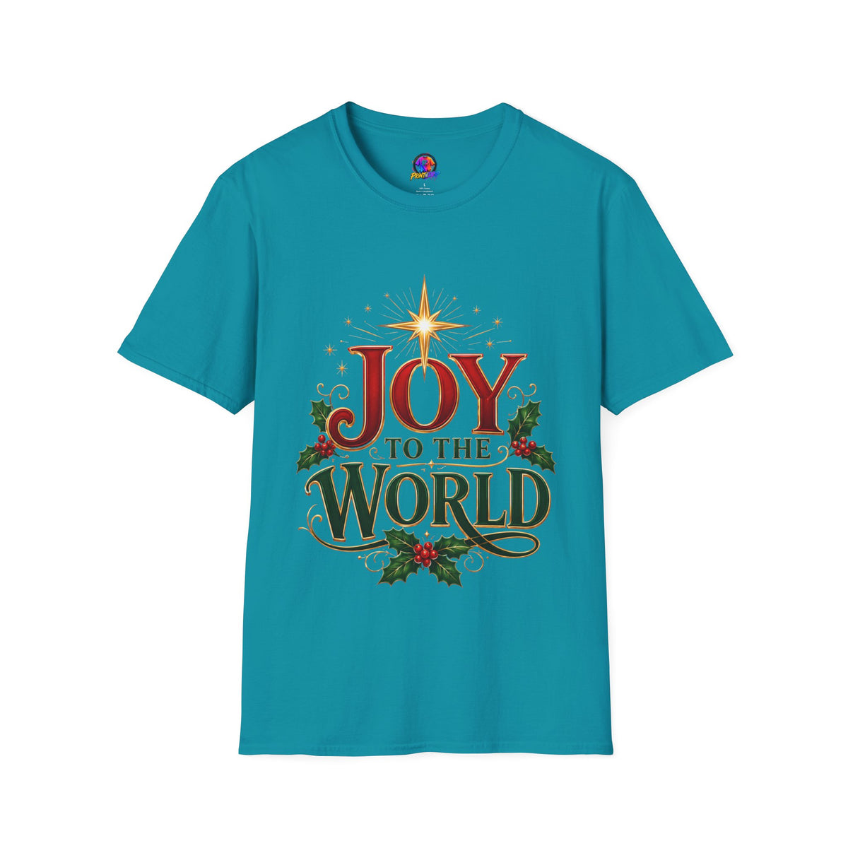 Joy to the World T-Shirt — Festive Christmas Holiday Tee