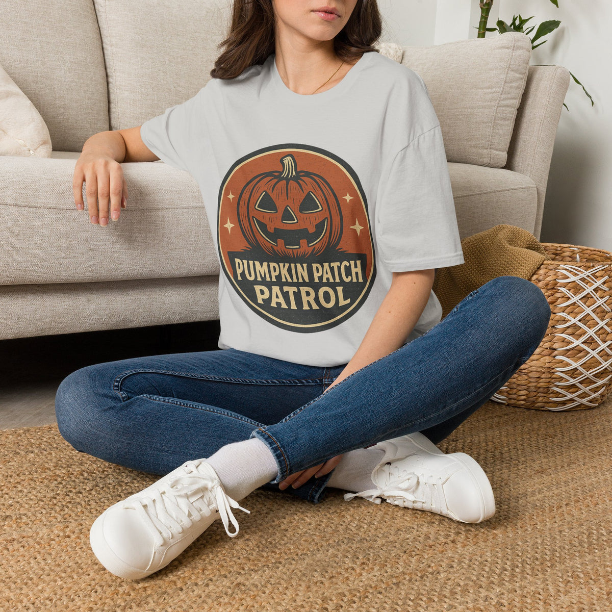 Pumpkin Patch Patrol T-Shirt — Cute Halloween Pumpkin Graphic Tee - Trending Now - August 2026