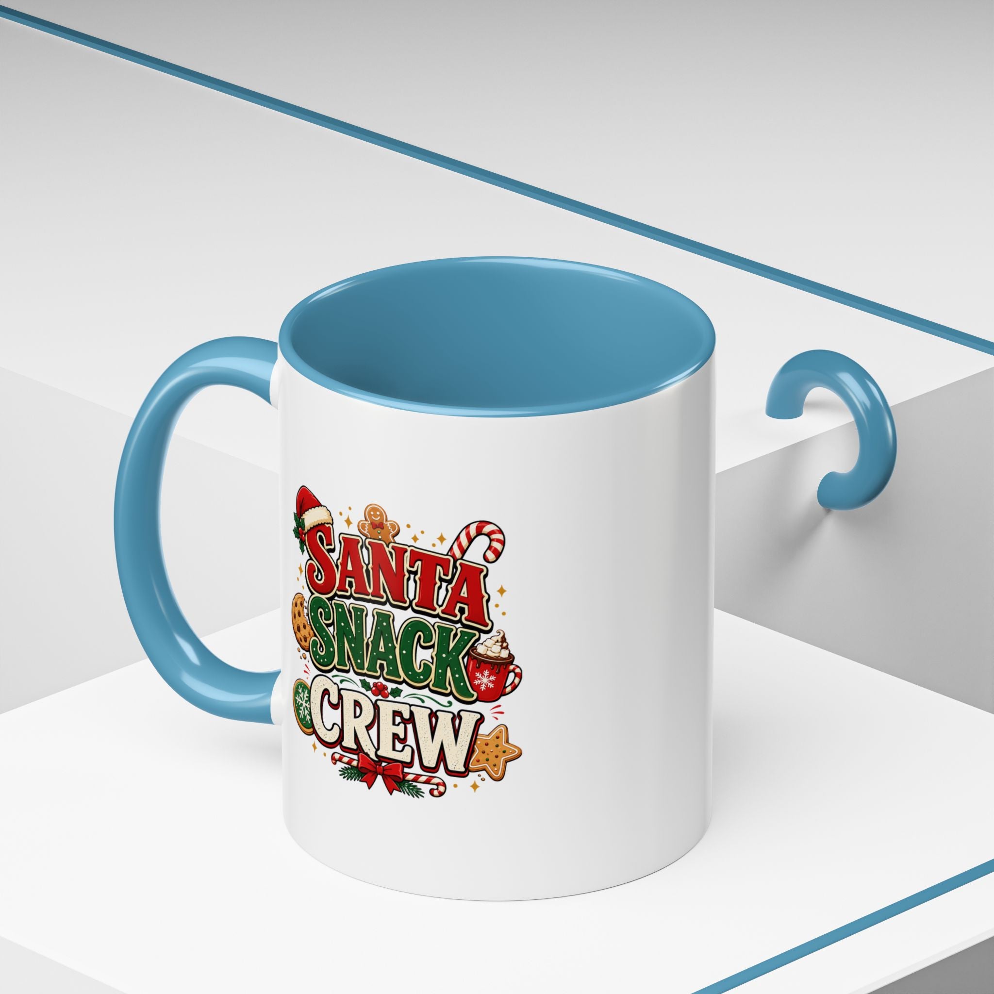 Santa Snack Crew Coffee Mug