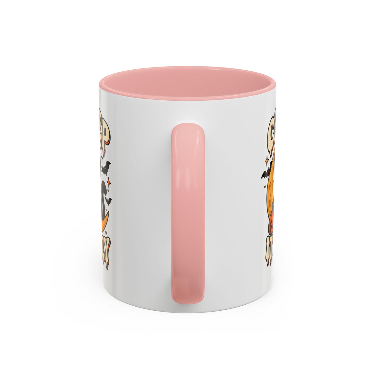 Creepy It Cozy Black Cat Halloween Accent Coffee Mug (11/15oz)