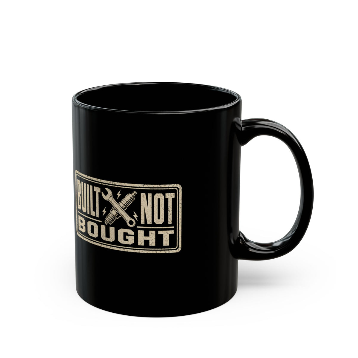 Milo Bailey Dog Dad Mom Built Not Bought Mug — Mechanic DIY Pride Coffee Cup