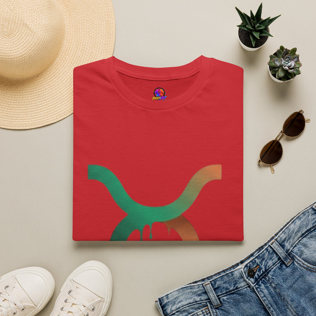 Taurus Abstract Drip Logo T-Shirt