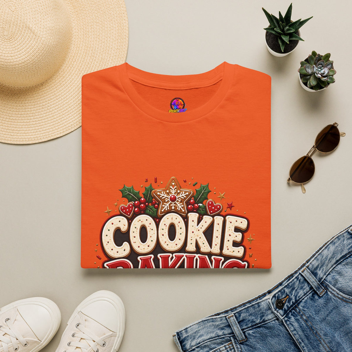 Cookie Baking Society T-Shirt — Holiday Baking Graphic Tee