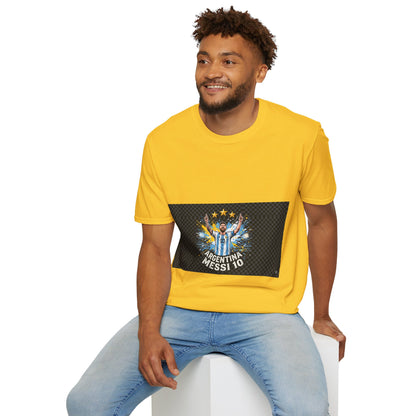 Argentina Messi  Soccer T‑Shirt — Argentina Messi 10 Fan Tee