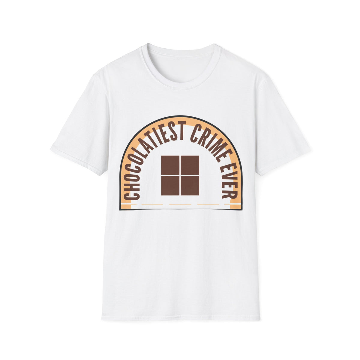 Chocolate Crime T-Shirt — "Chocolatiest Crime Ever" Funny Chocolate Lover Tee - Trending Now - August 2026