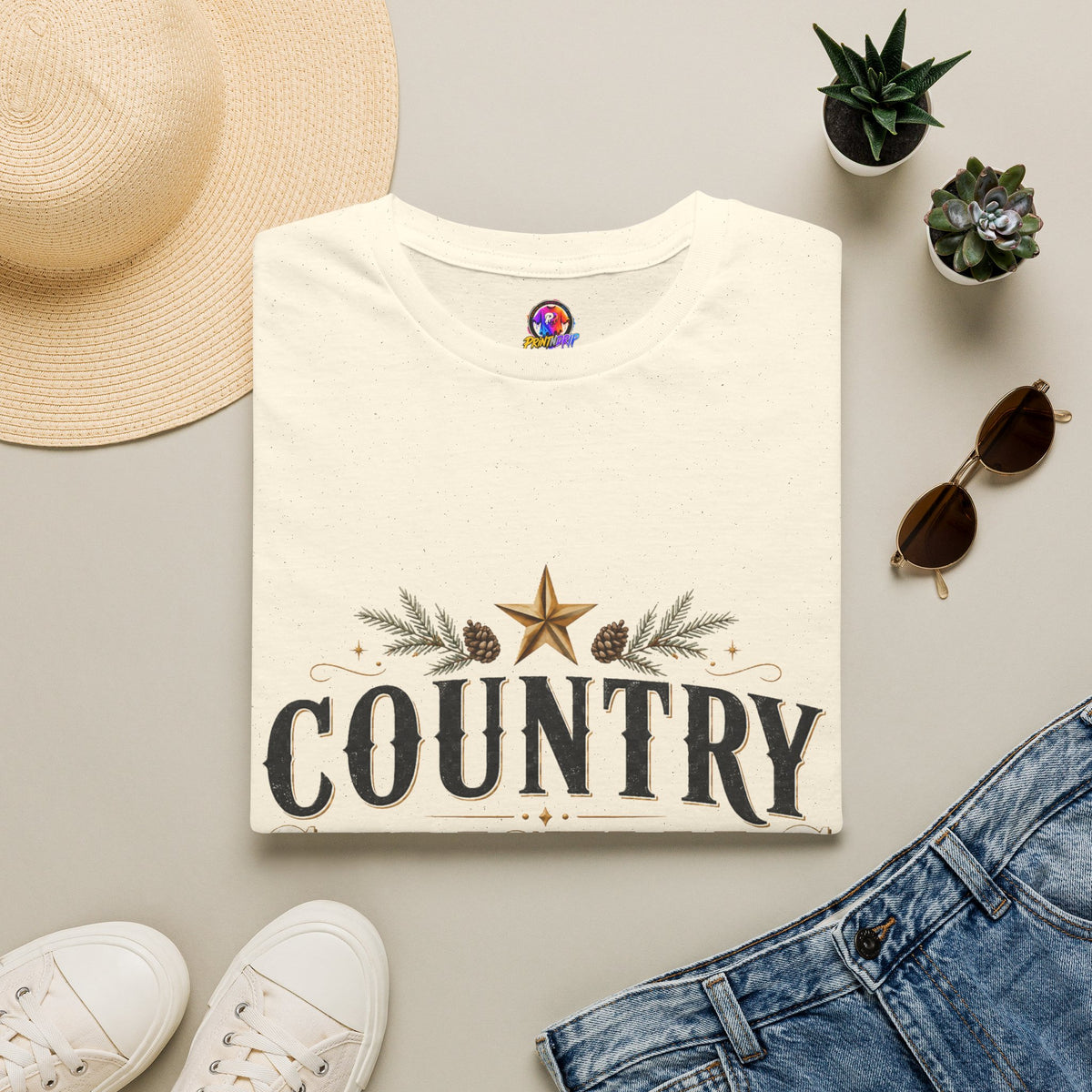 Country Christmas Club T-Shirt