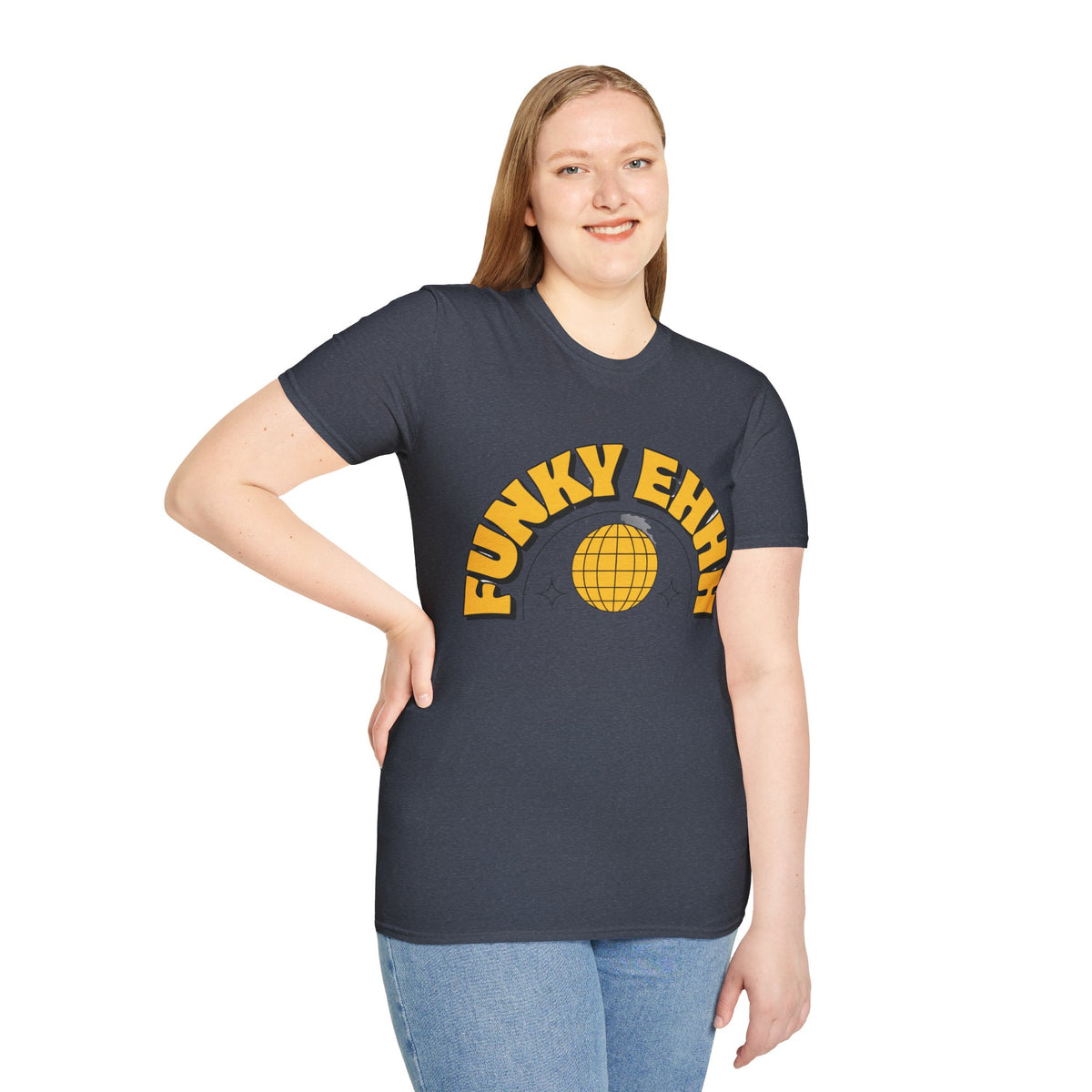 Funky Ehhh T-Shirt — Retro Yellow Disco Graphic Tee - Trending Now - August 2026