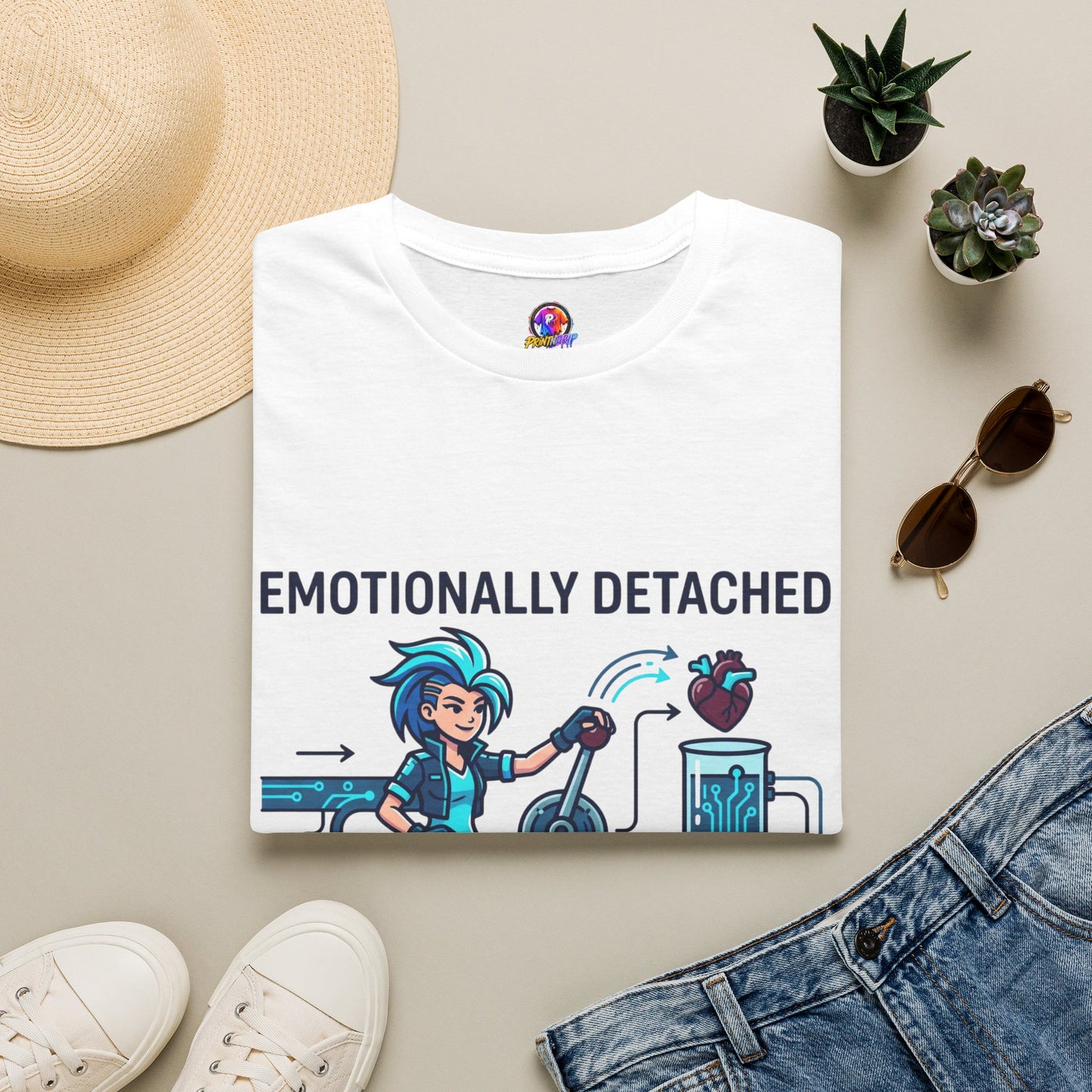 Emotionally Detached, Intellectually Invested T-Shirt