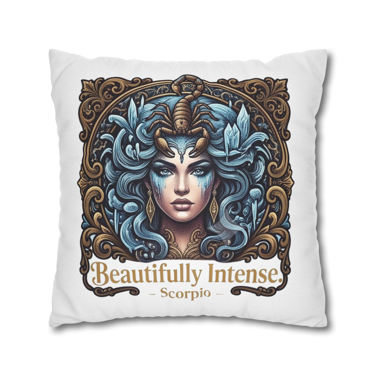 Scorpio 'Beautifully Intense' Decorative Pillowcase
