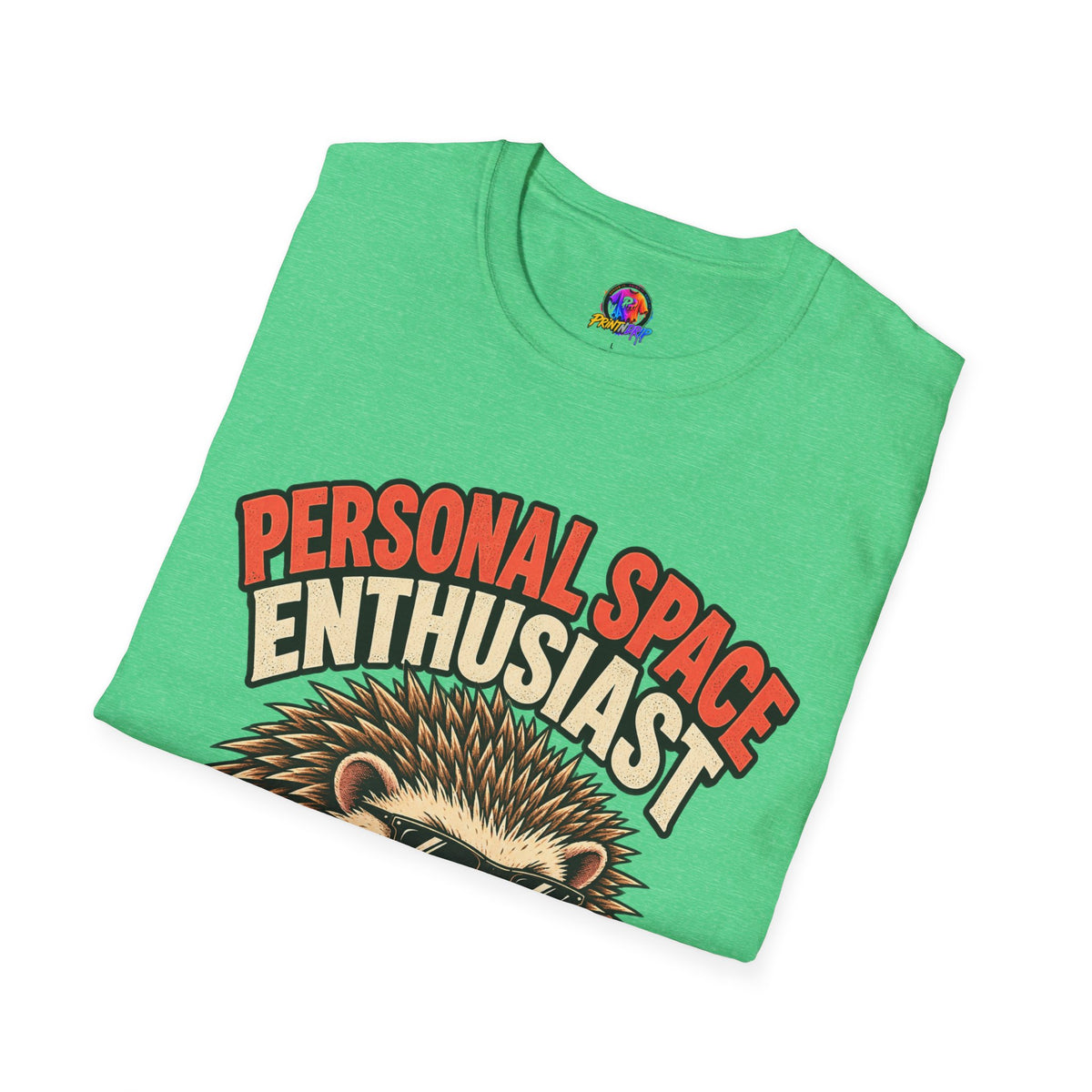 Personal Space Enthusiast T-Shirt — Funny Hedgehog Graphic Tee