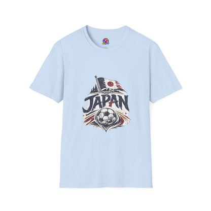 Japan Soccer T-Shirt – Vintage Flag & Crest Football Tee