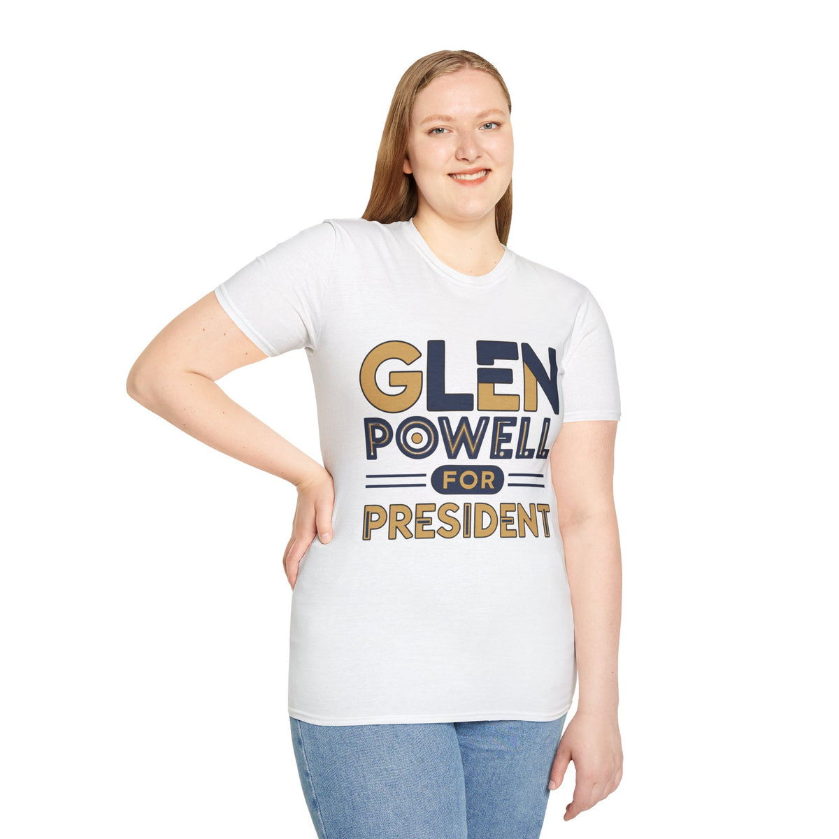 Glen Powell for President T‑Shirt - Trending Now - August 2026