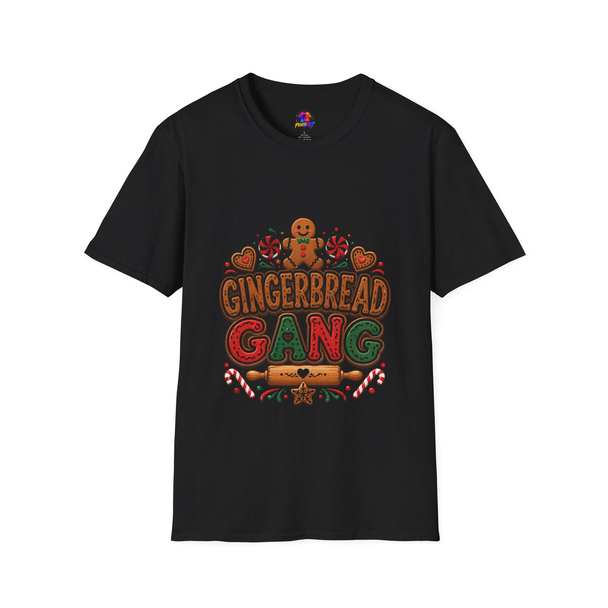 Gingerbread Gang T-Shirt — Cute Holiday Cookie Graphic Tee