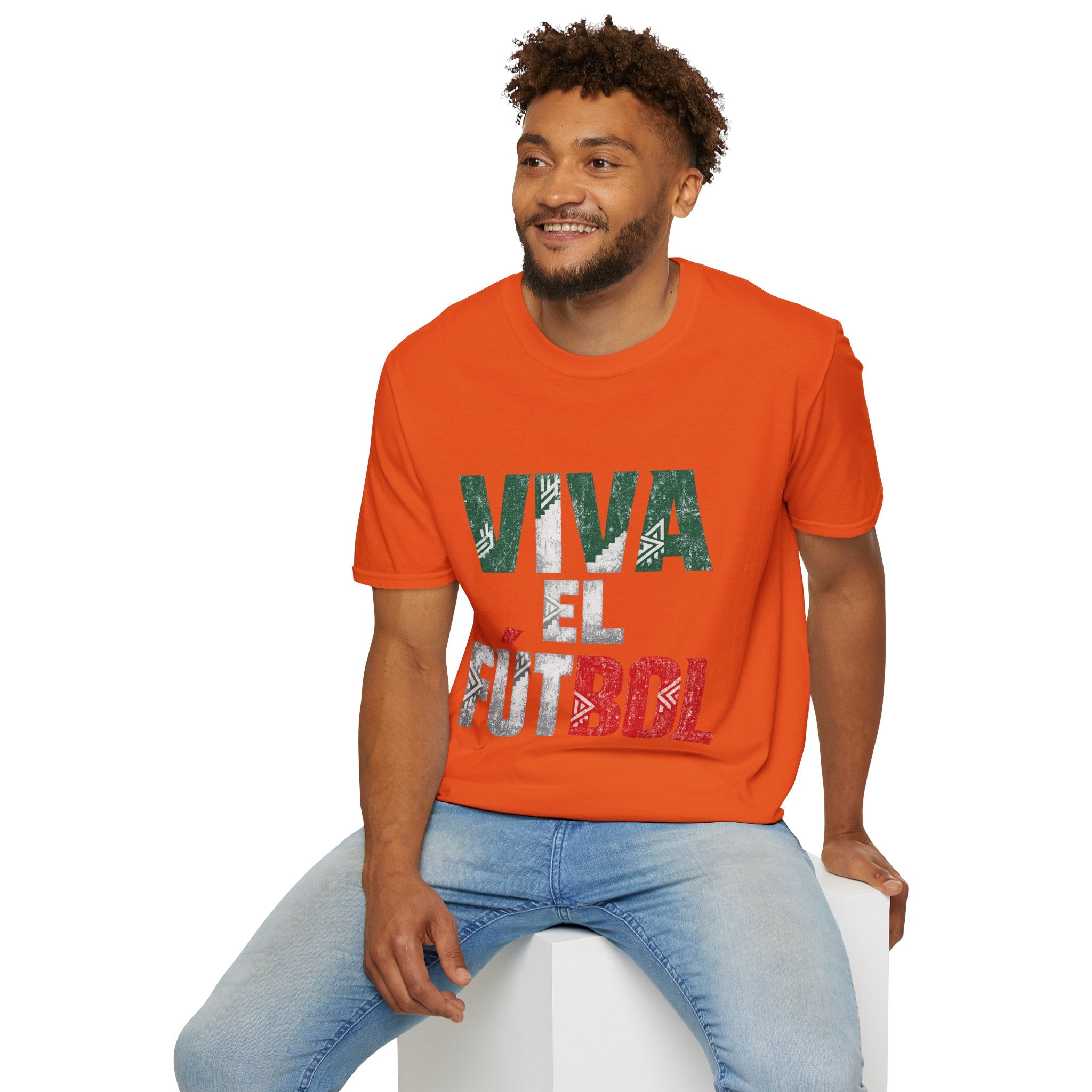 Mexico T-Shirt — "Viva El Fútbol" Mexican Soccer Graphic Tee