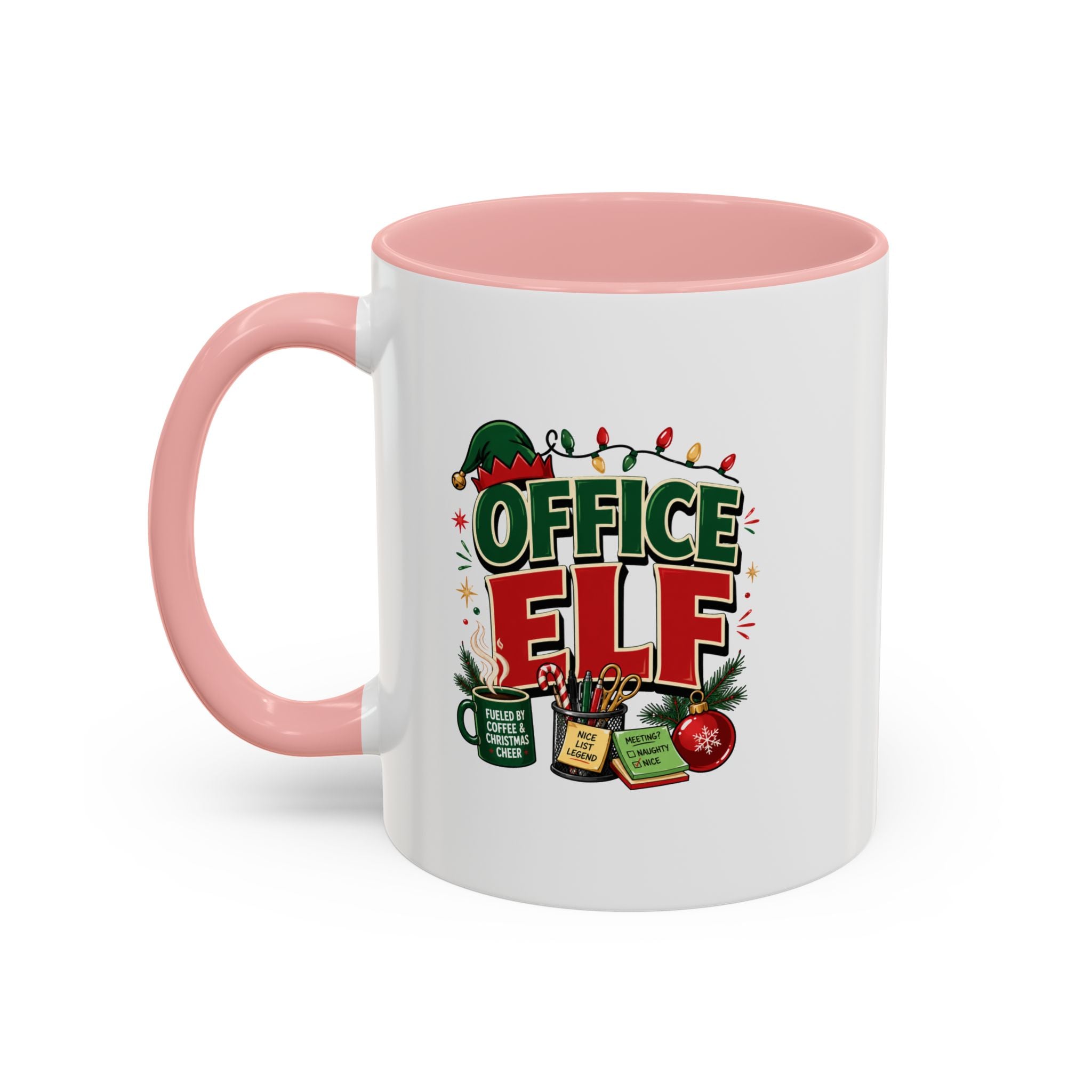 Accent Coffee Mug Office Elf