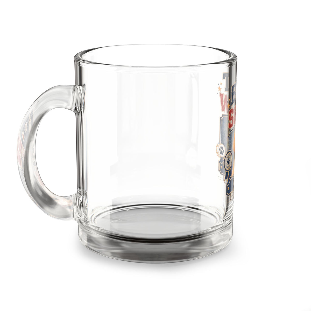 Best in Show Personalized Pet Glass Mug – Custom Name Milo, 10 oz Milo Bailey Dog Dad Mom  Glass Mug 10 oz