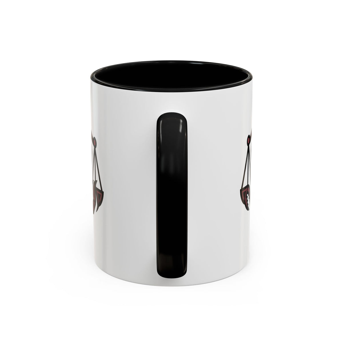 Scorpio Zodiac Scales Coffee Mug — Zodiac Balance Accent Mug