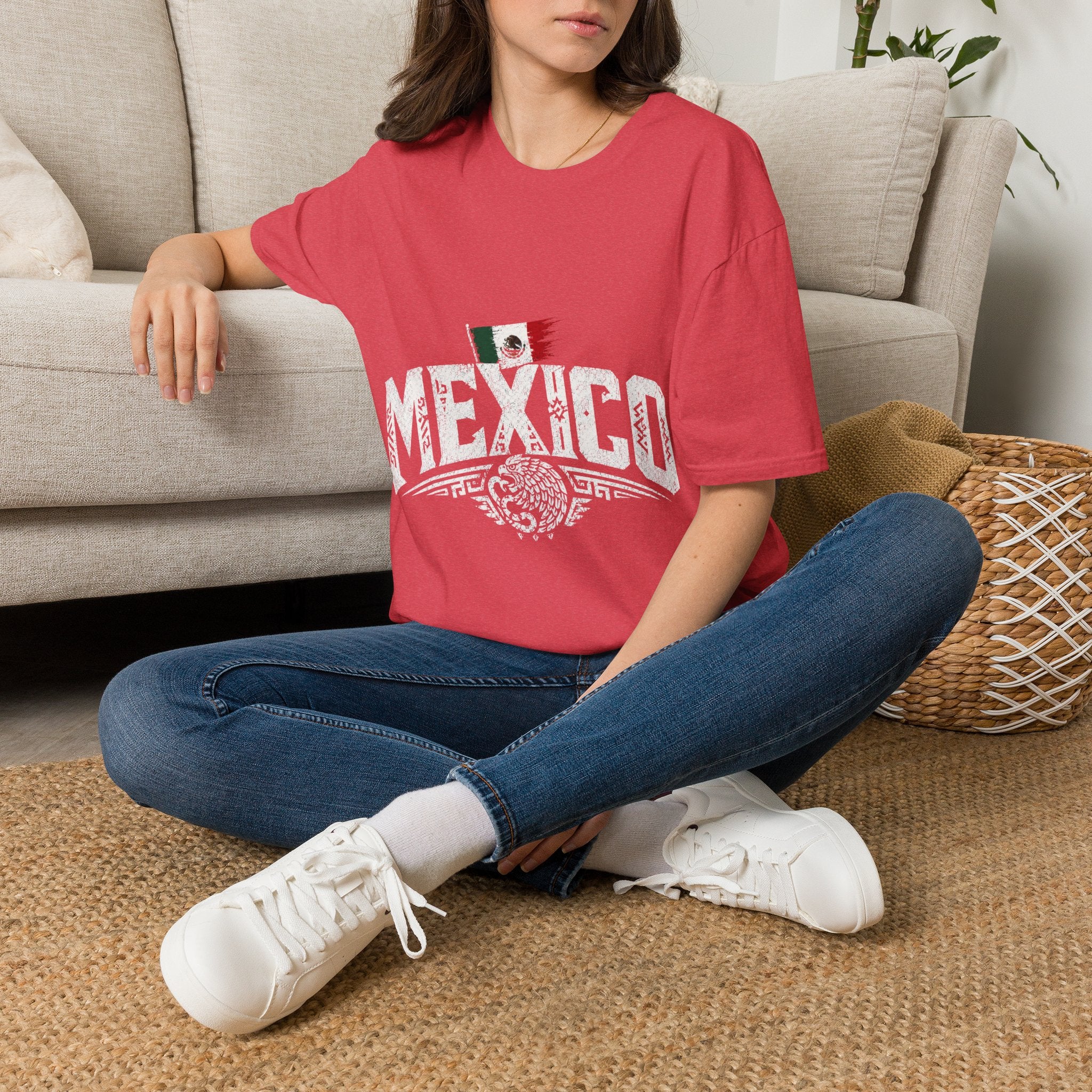 Mexico Vintage Flag T-Shirt