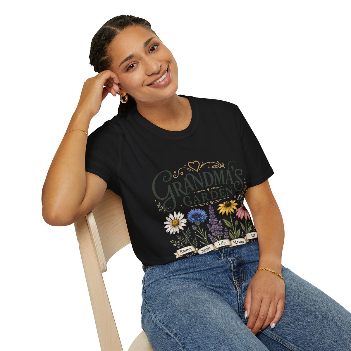 Grandma's Garden T-Shirt — Floral ‘Grandma’s Garden’ Gift Tee