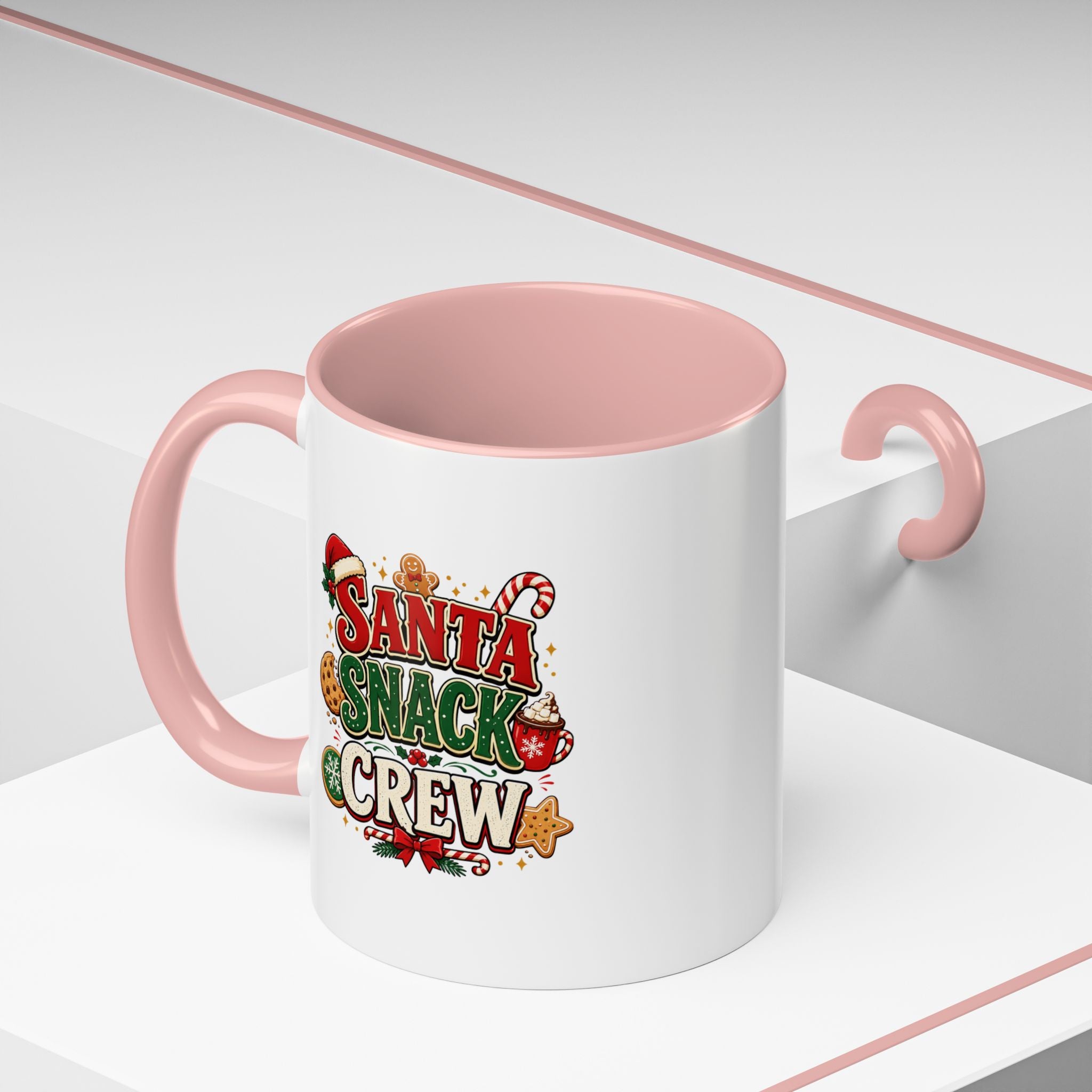 Santa Snack Crew Coffee Mug