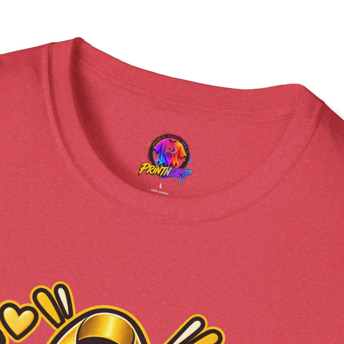 Childhood Cancer Awareness T-Shirt — "Love for the Little Warriors" Yellow Ribbon