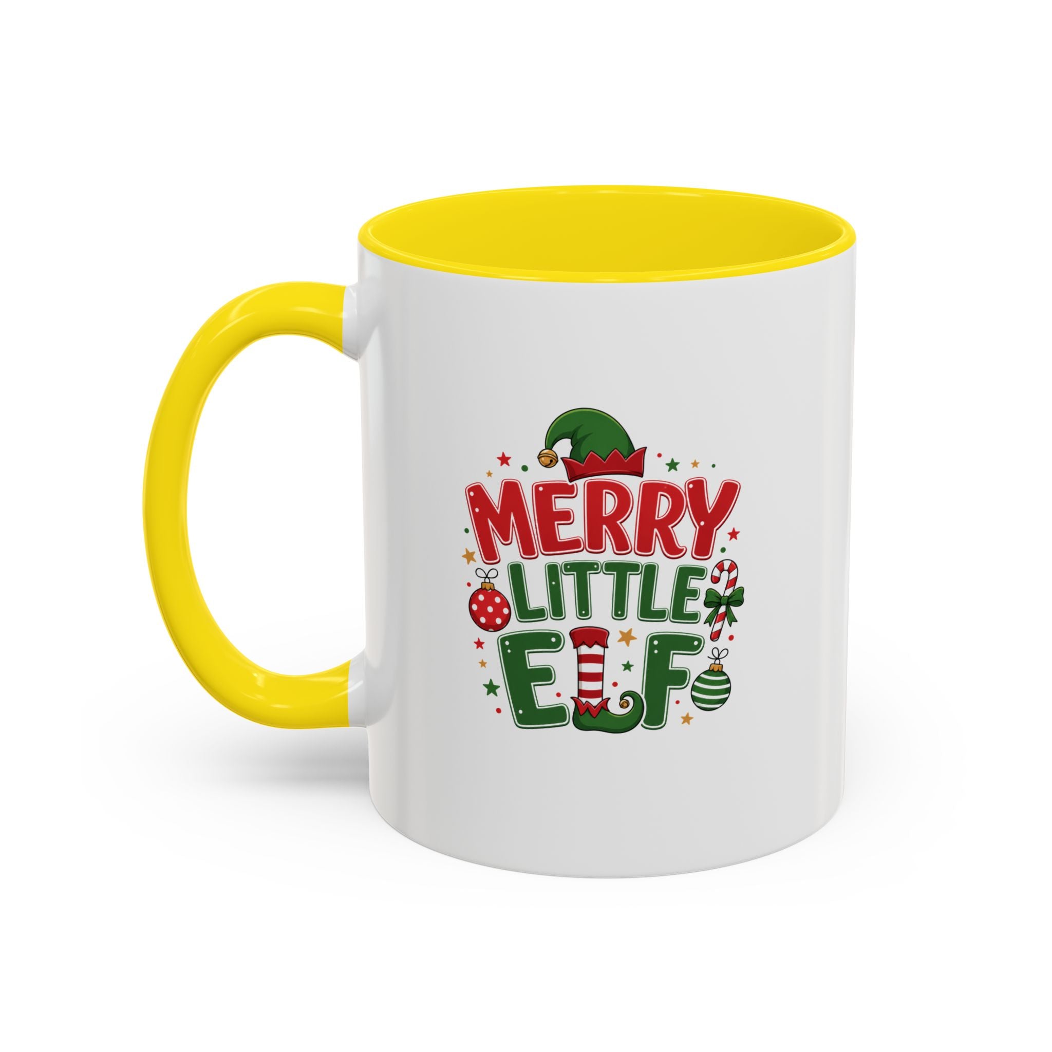 Accent Coffee Mug Merry Little Elf