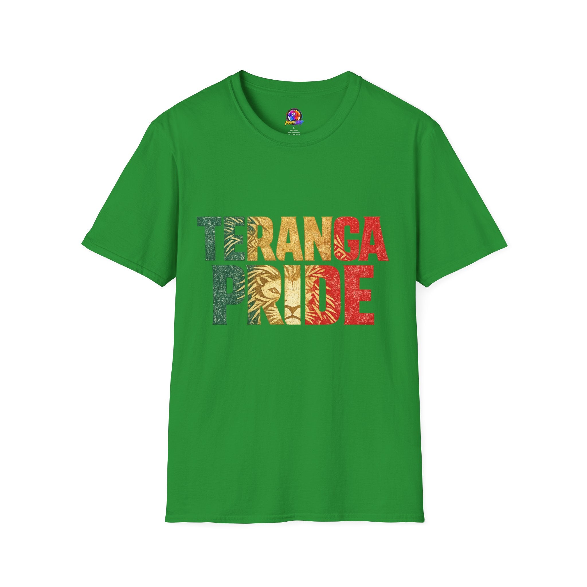 Senegal Teranga Pride T-Shirt — Senegal Flag Colors & Lion Graphic