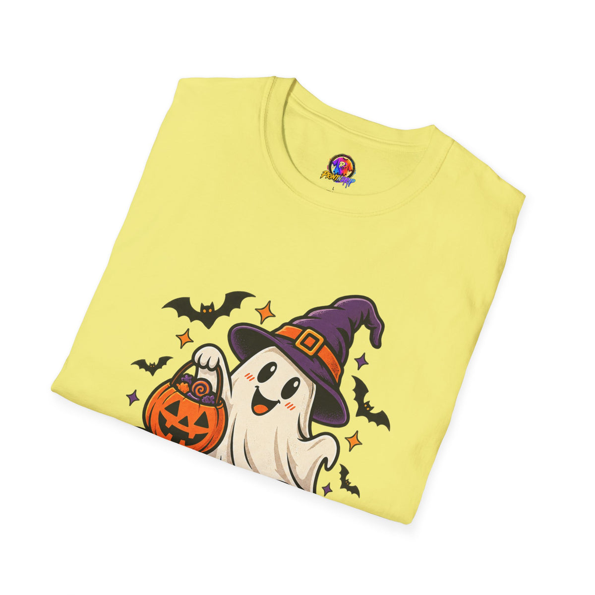Spooky Season T-Shirt — Cute Ghost Halloween Tee ("Spooky Season Social Club")