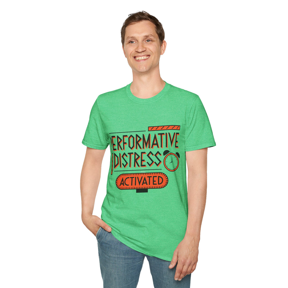 Performative Distress Activated T-Shirt - Trending Now - August 2026