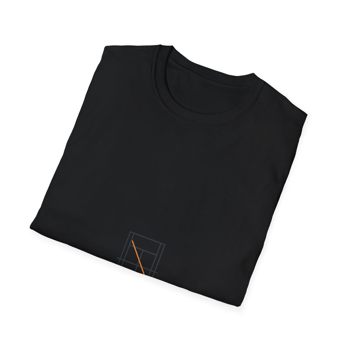 "Know Your Angles" Minimalist Tennis Court Tee - Aesthetic Retro Sports Geometric White T-Shirt - Trending Now - September 2026