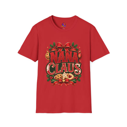Nana Claus Christmas Tee — Festive Holiday Grandma T-Shirt