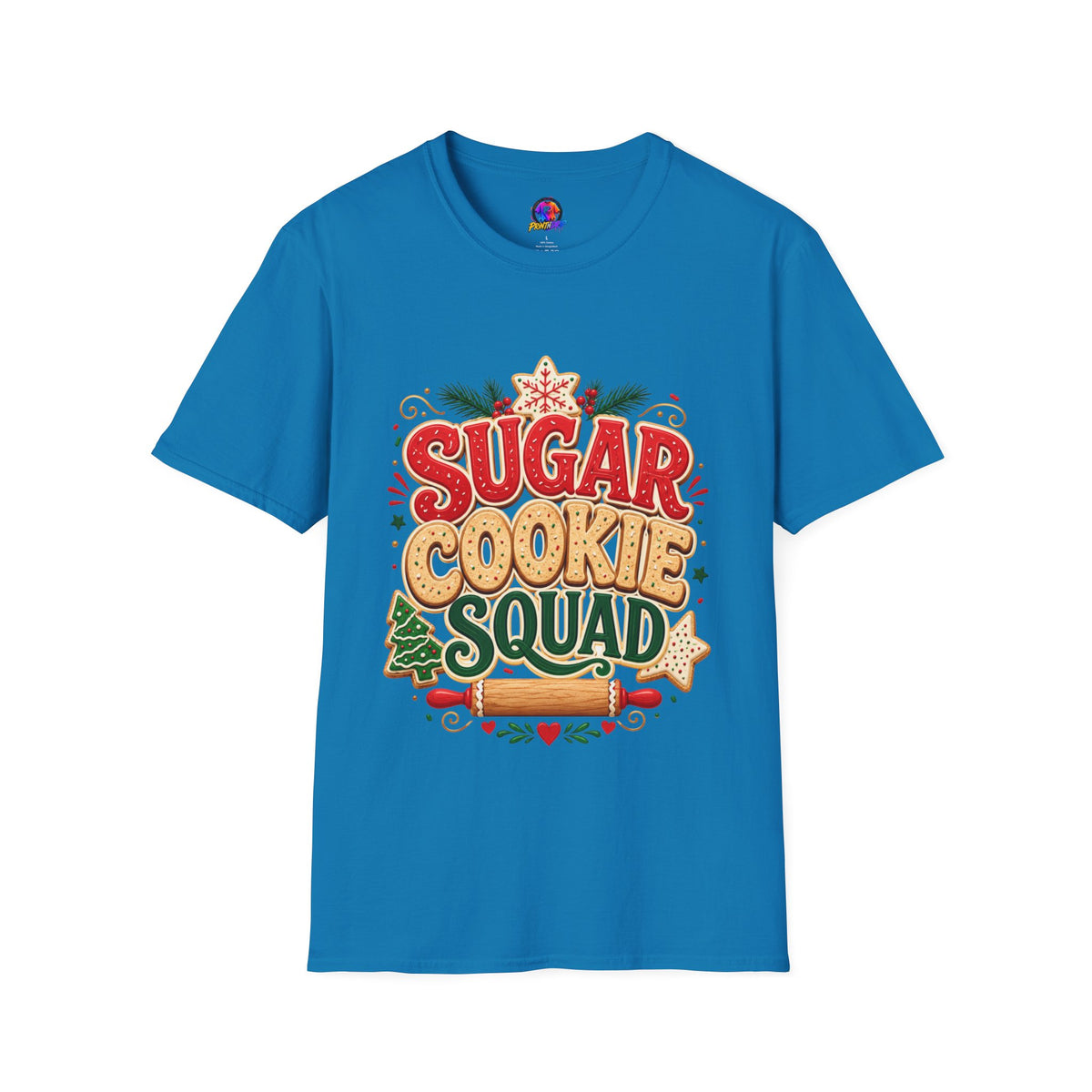 Sugar Cookie Squad T-Shirt — Festive Holiday Baking Graphic Tee