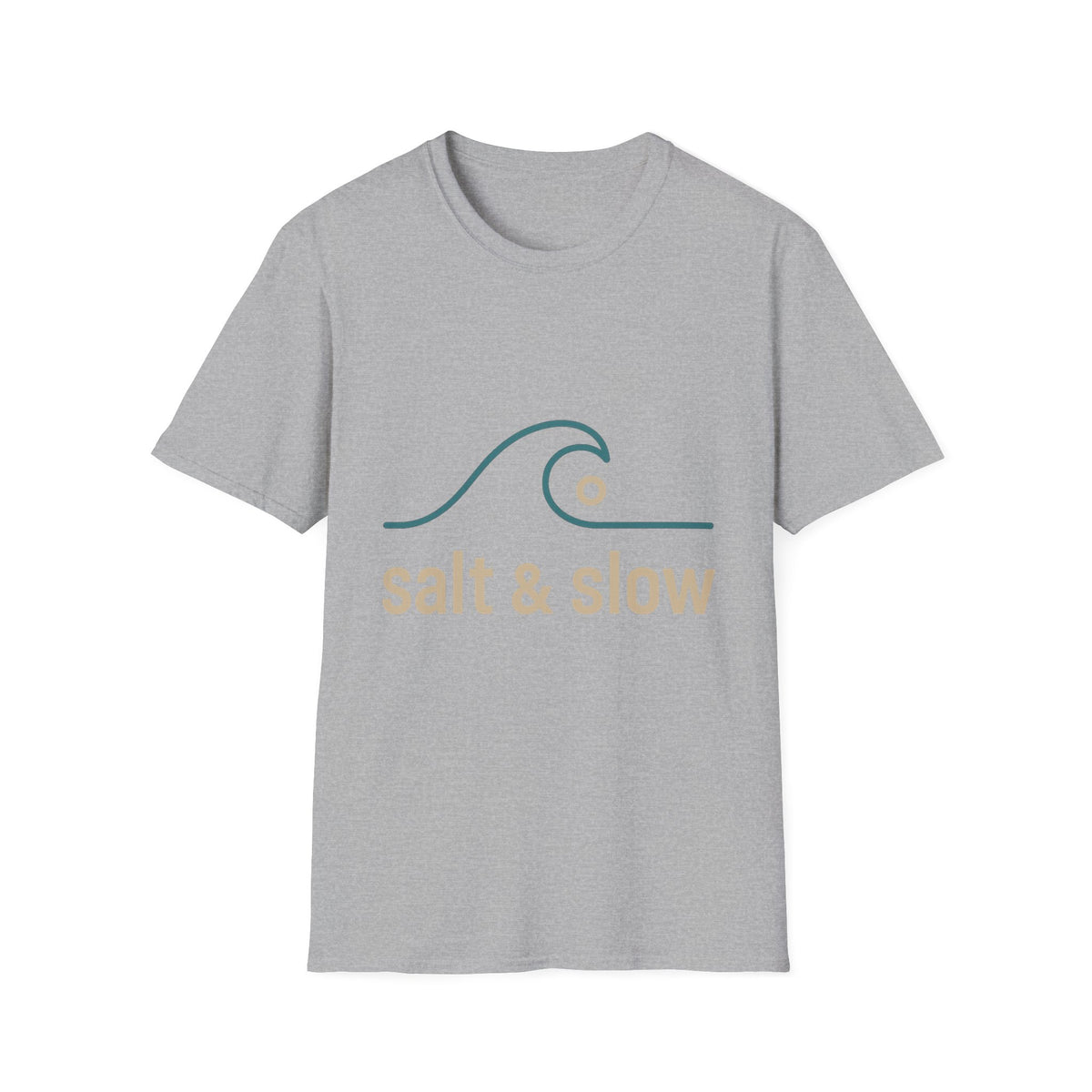 Salt & Slow Wave T‑Shirt — Minimal Beach Vibes Graphic Tee - Trending Now - September 2026