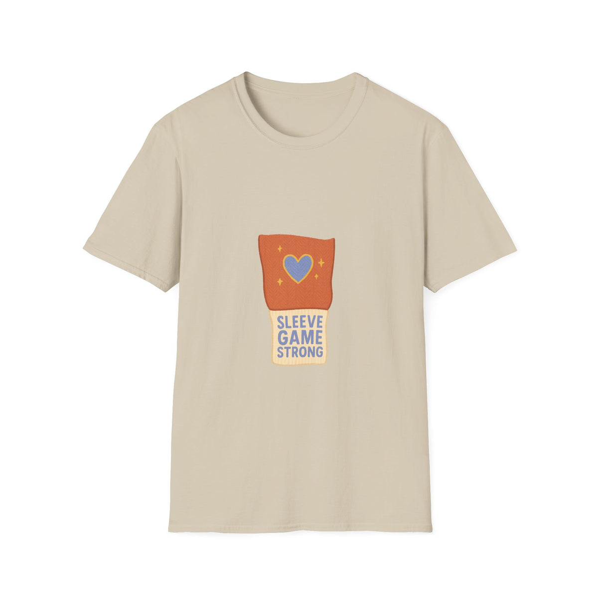 Sleeve Game Strong T-Shirt — Cute Hand-Drawn Sleeve with Heart Graphic - Trending Now - October 2026