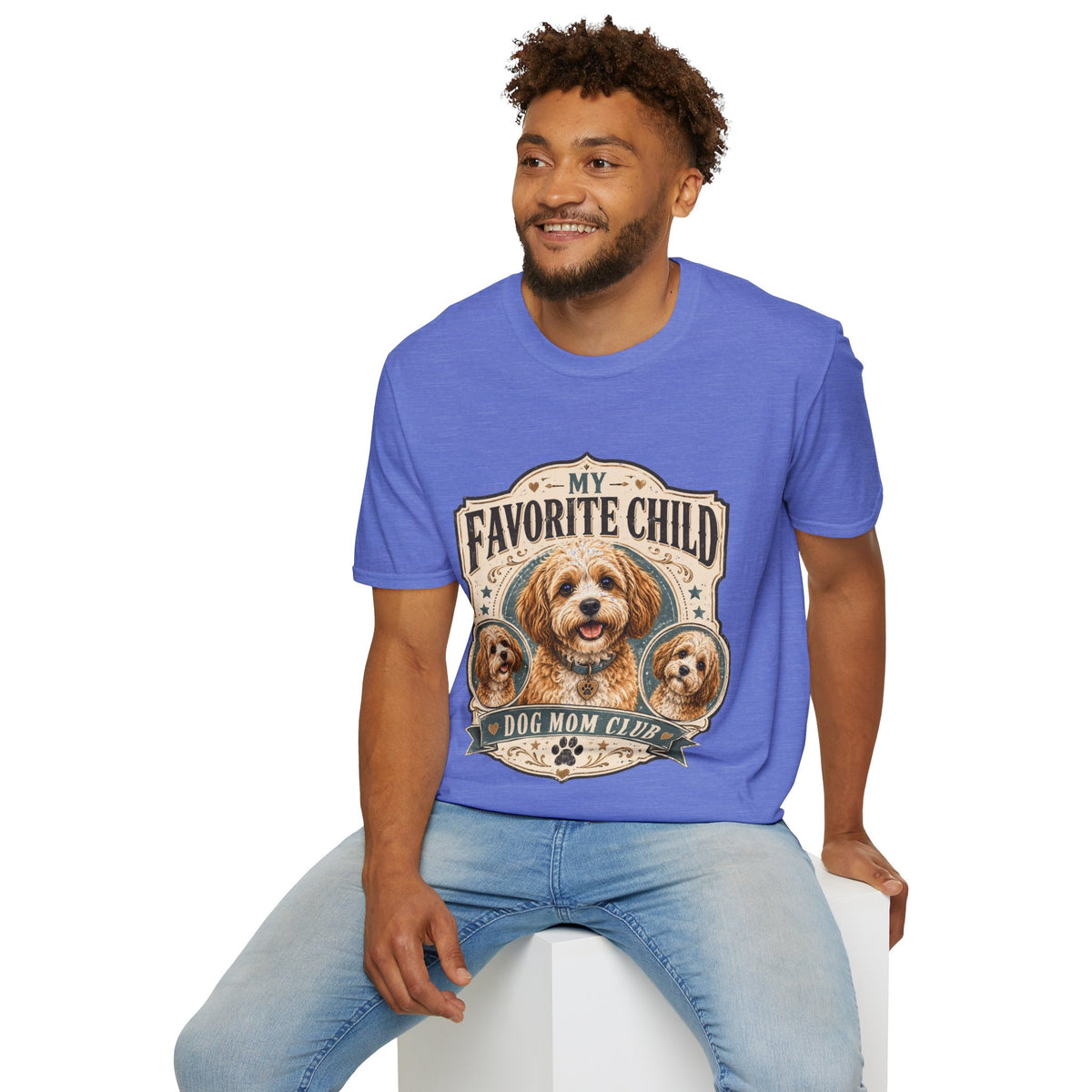 My Favorite Child Dog Mom Club T-Shirt — Cute Puppy Pet Lover Tee